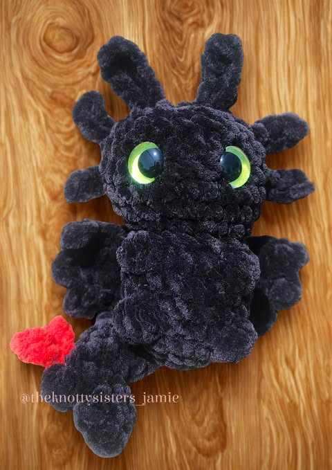Itty Bitty Dragon Crochet Pattern