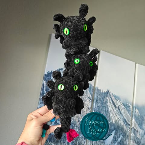 Itty Bitty Dragon Crochet Pattern