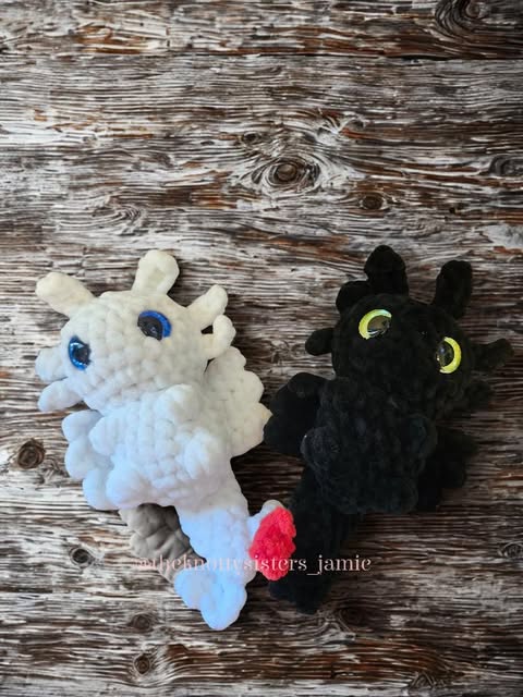 Itty Bitty Dragon Crochet Pattern