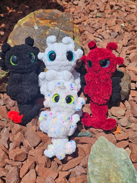 Itty Bitty Dragon Crochet Pattern