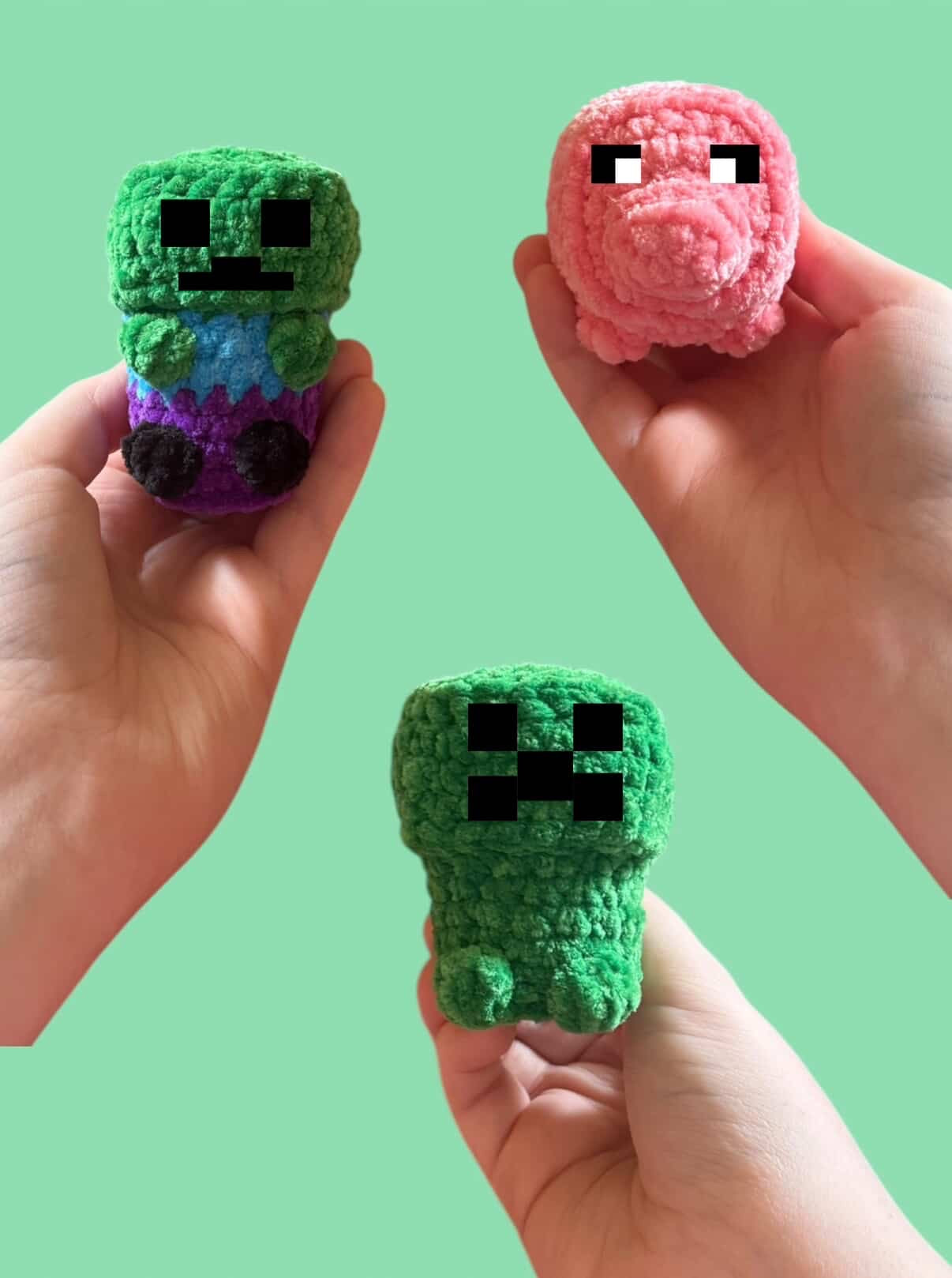 Itty Bitty Creepers crochet pattern