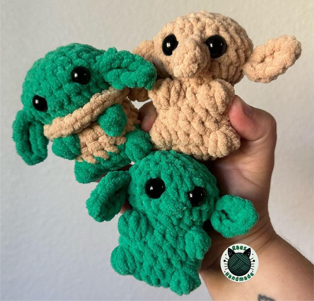 Itty Bitty Baby Goblins Crochet Pattern