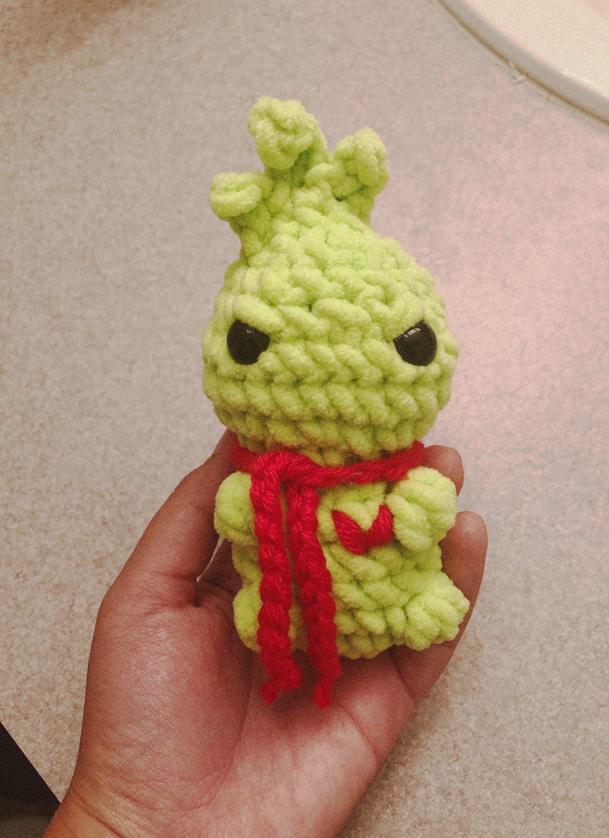 Itty Bitty Mr.Green Crochet Pattern