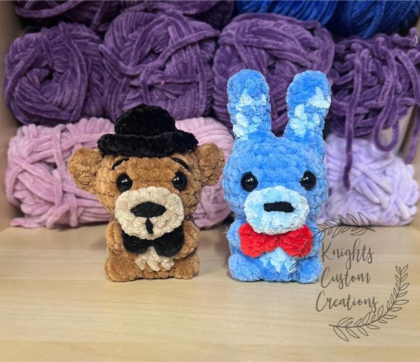 Itty Bitty FNAF crochet patetern