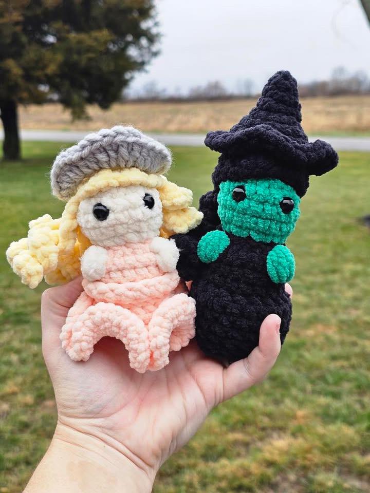 Witch Sisters Crochet Pattern