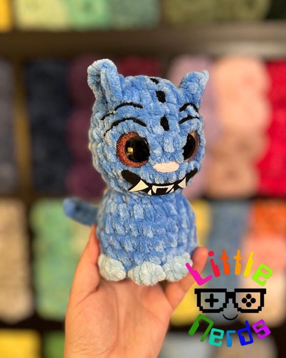 KPop stars and Derpy Tiger Crochet Pattern