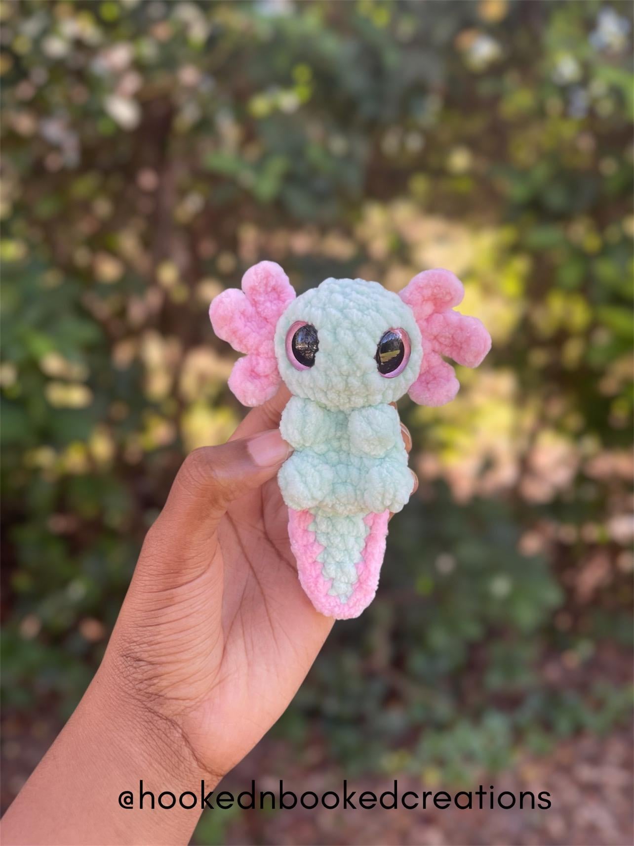 Itty Bitty Axolotl Crochet Pattern