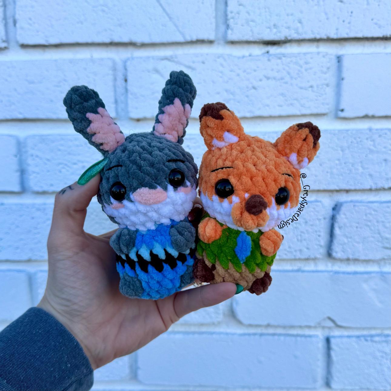 Itty Bitty Zoo Crew Crochet Pattern