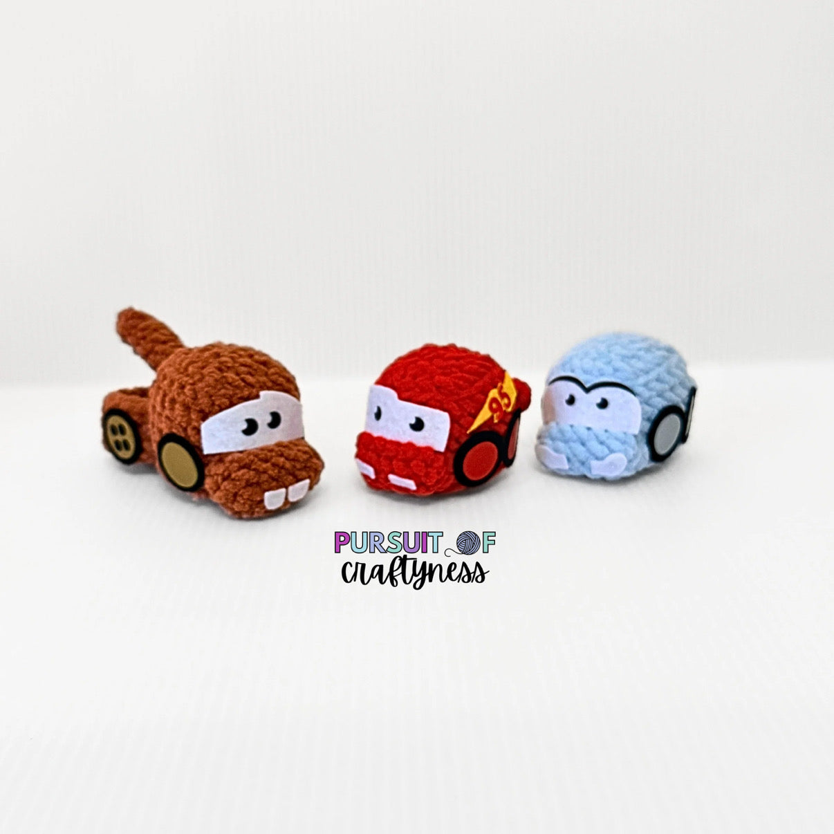Itty Bitty Cars crochet pattern