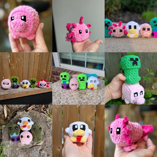Itty Bitty Creepers crochet pattern