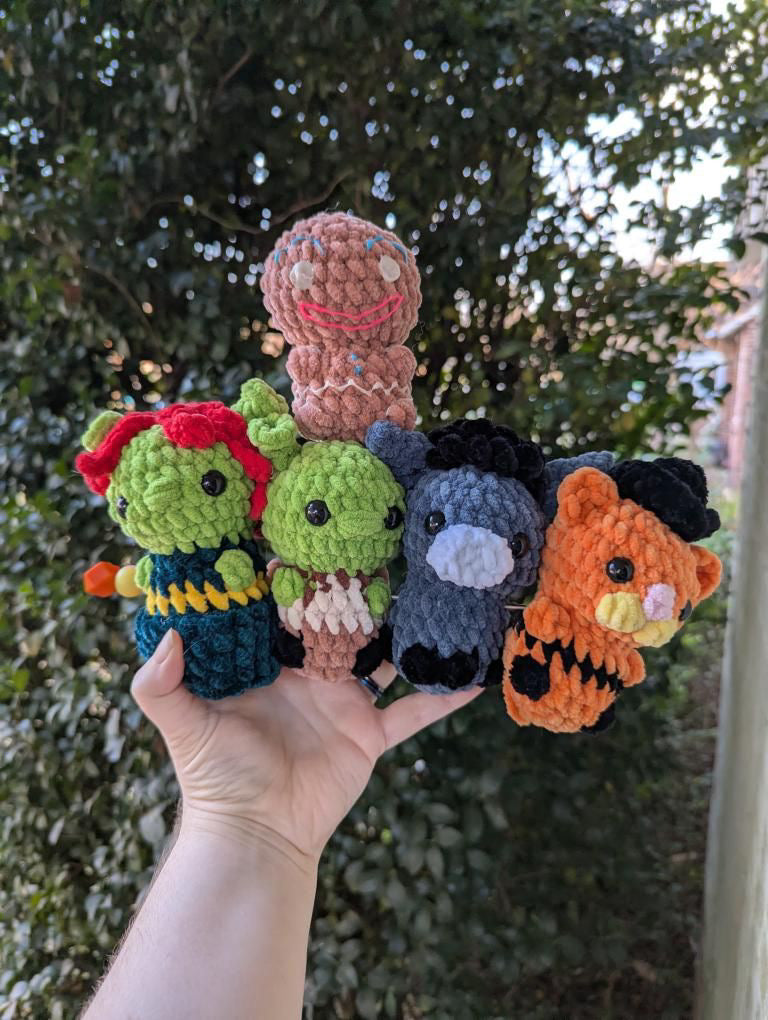 Itty Bitty Ogre Family Crochet pattern