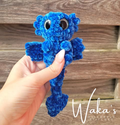 Itty Bitty Dragon Crochet Pattern