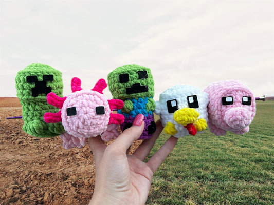Itty Bitty Creepers crochet pattern