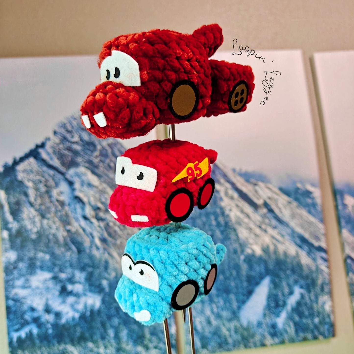 Itty Bitty Cars crochet pattern
