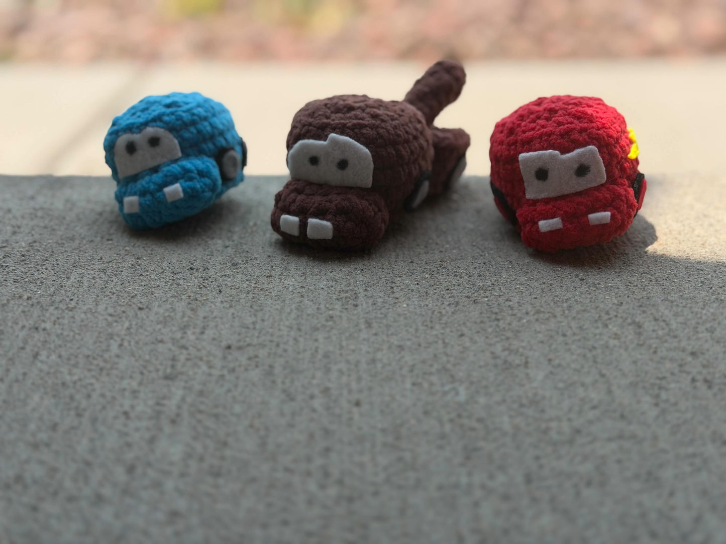 Itty Bitty Cars crochet pattern