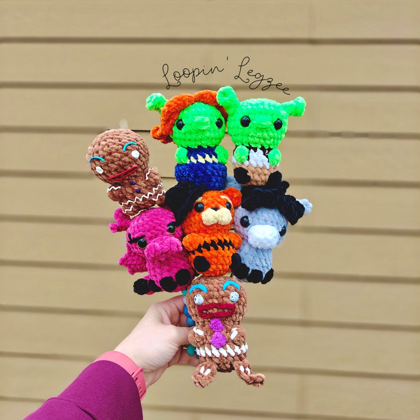 Itty Bitty Ogre Family Crochet pattern