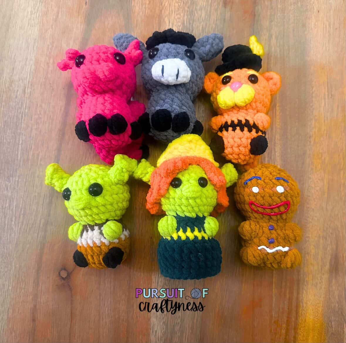 Itty Bitty Ogre Family Crochet pattern