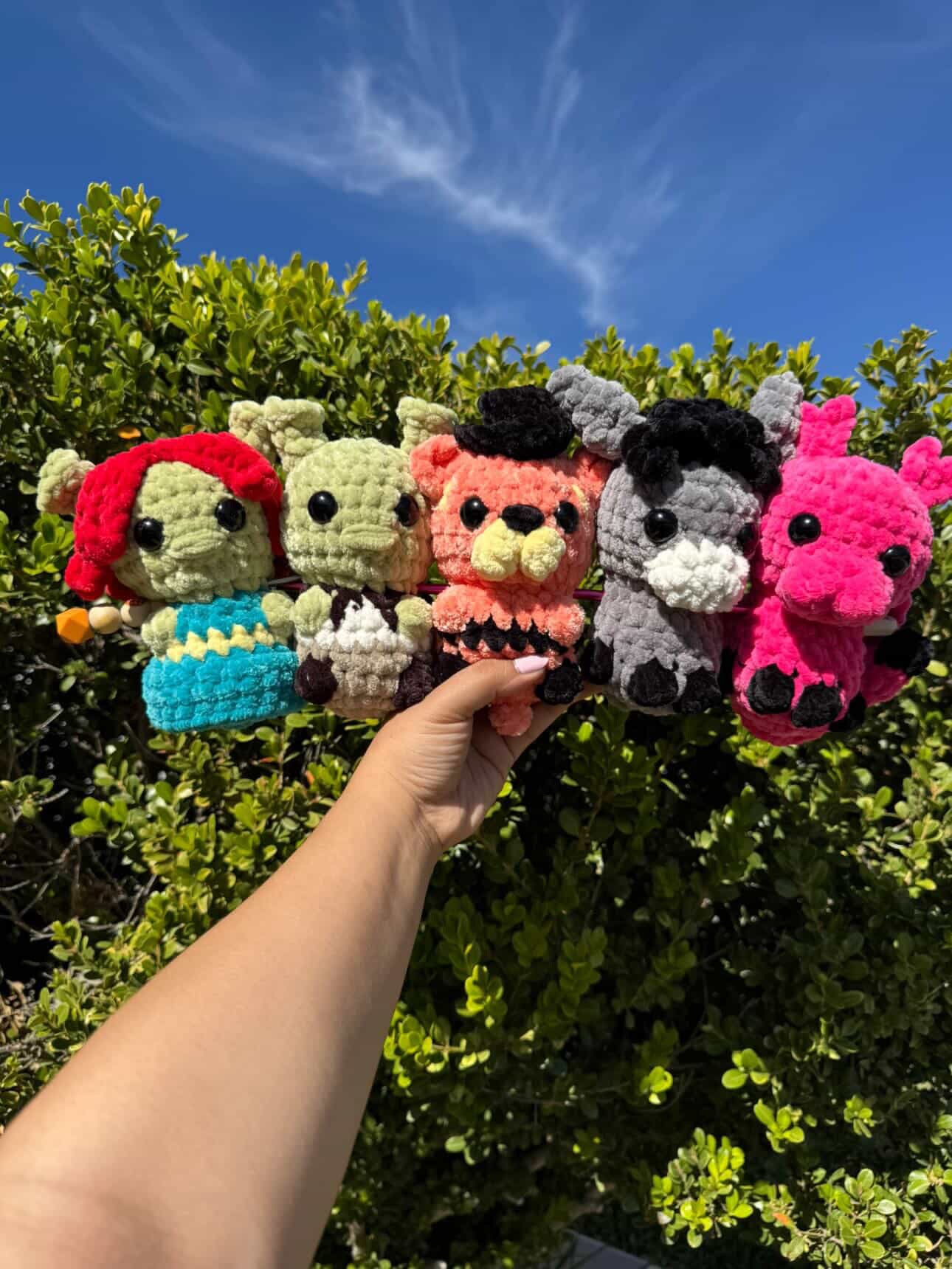 Itty Bitty Ogre Family Crochet pattern
