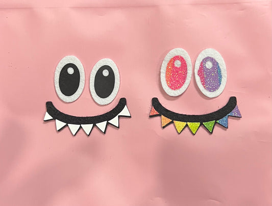 Small Bubu felt eyes