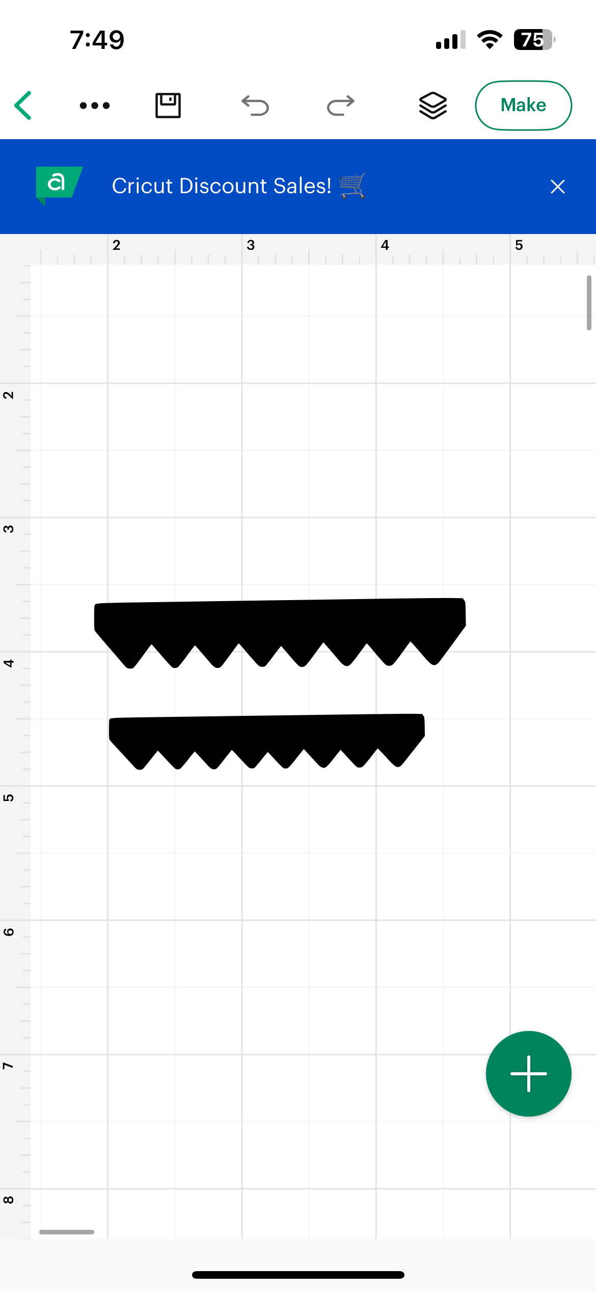 Small Dino teeth