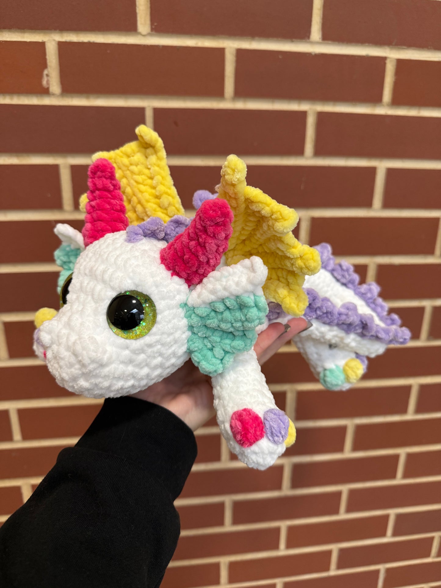 Finished dragon plushies