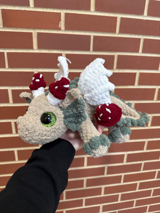 Finished dragon plushies