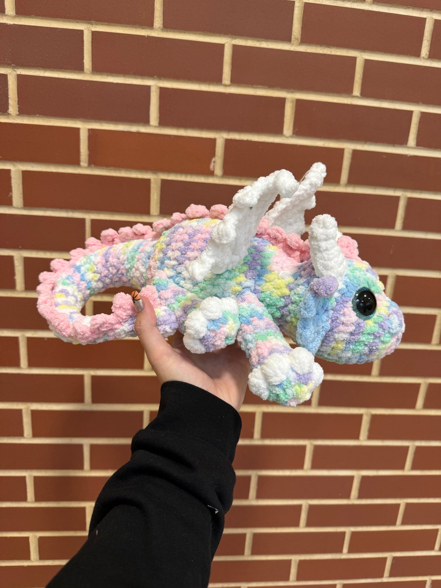 Finished dragon plushies