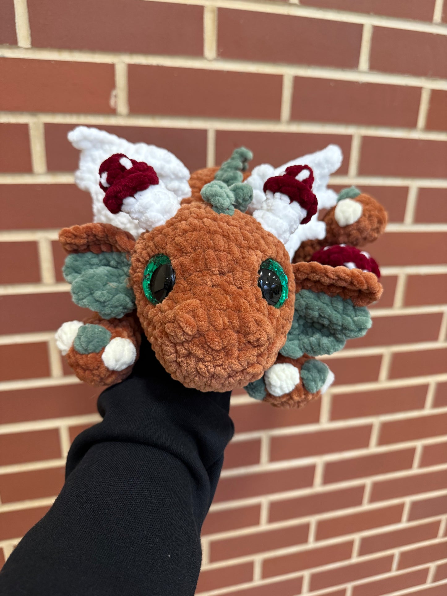 Finished dragon plushies