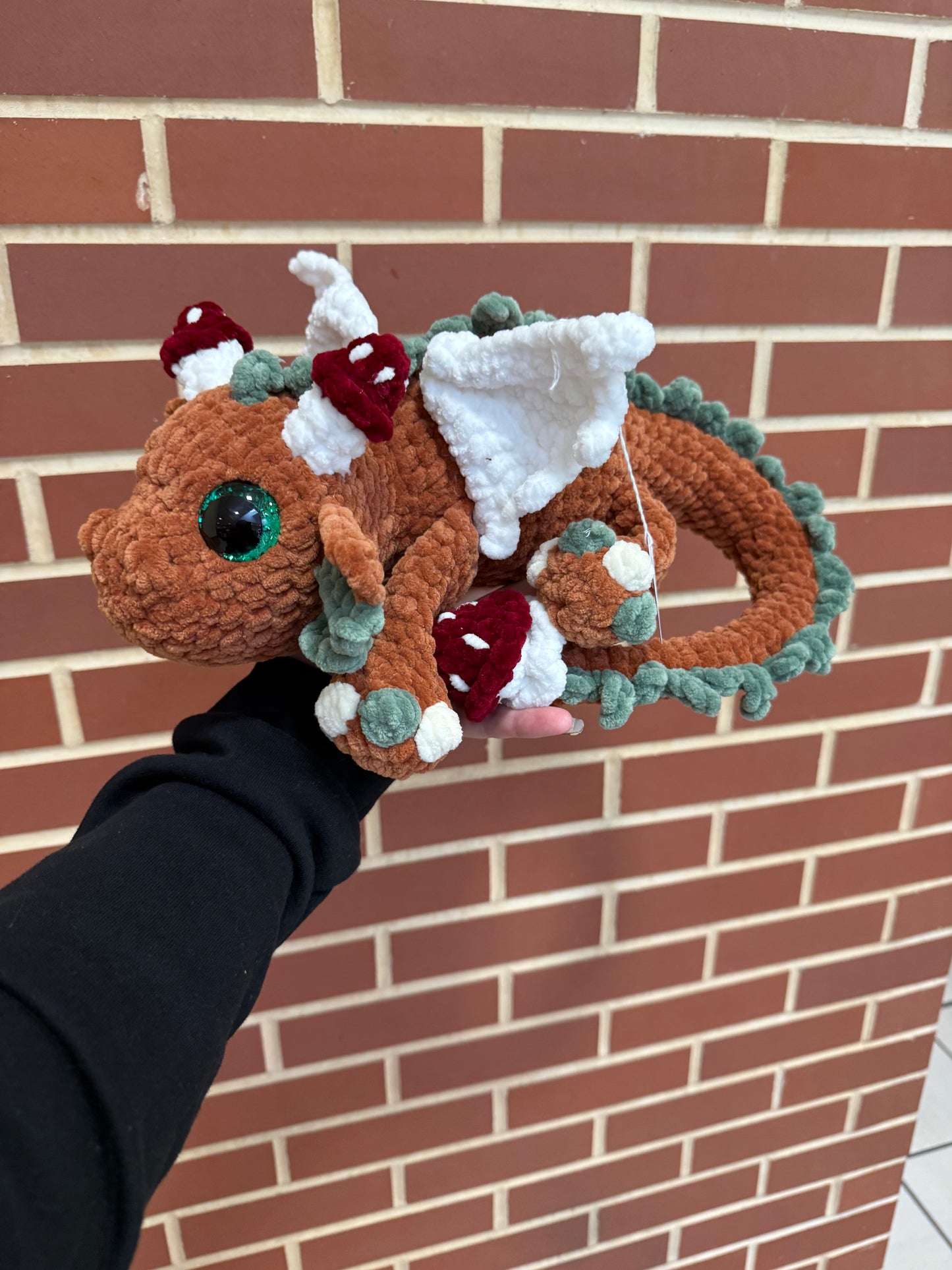 Finished dragon plushies