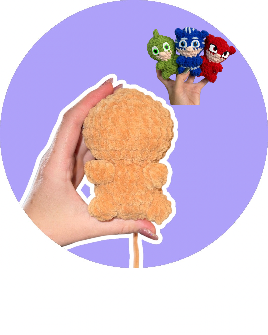 Itty Bitty Masked Hero Pattern