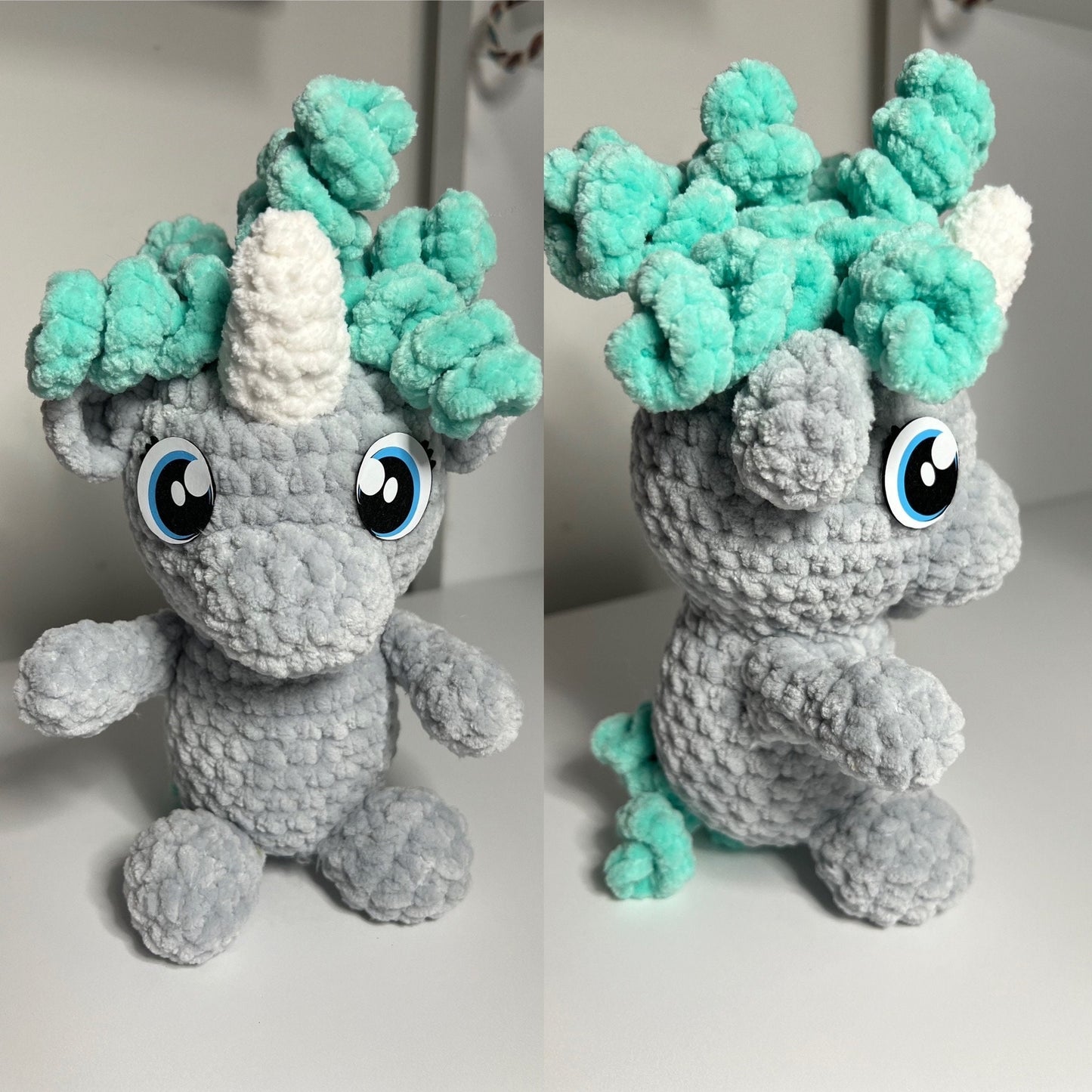 Tinley the Unicorn/ Pegasus Pattern    crochetpattern  crochet   amigurumi  pattern unicron   pegasus