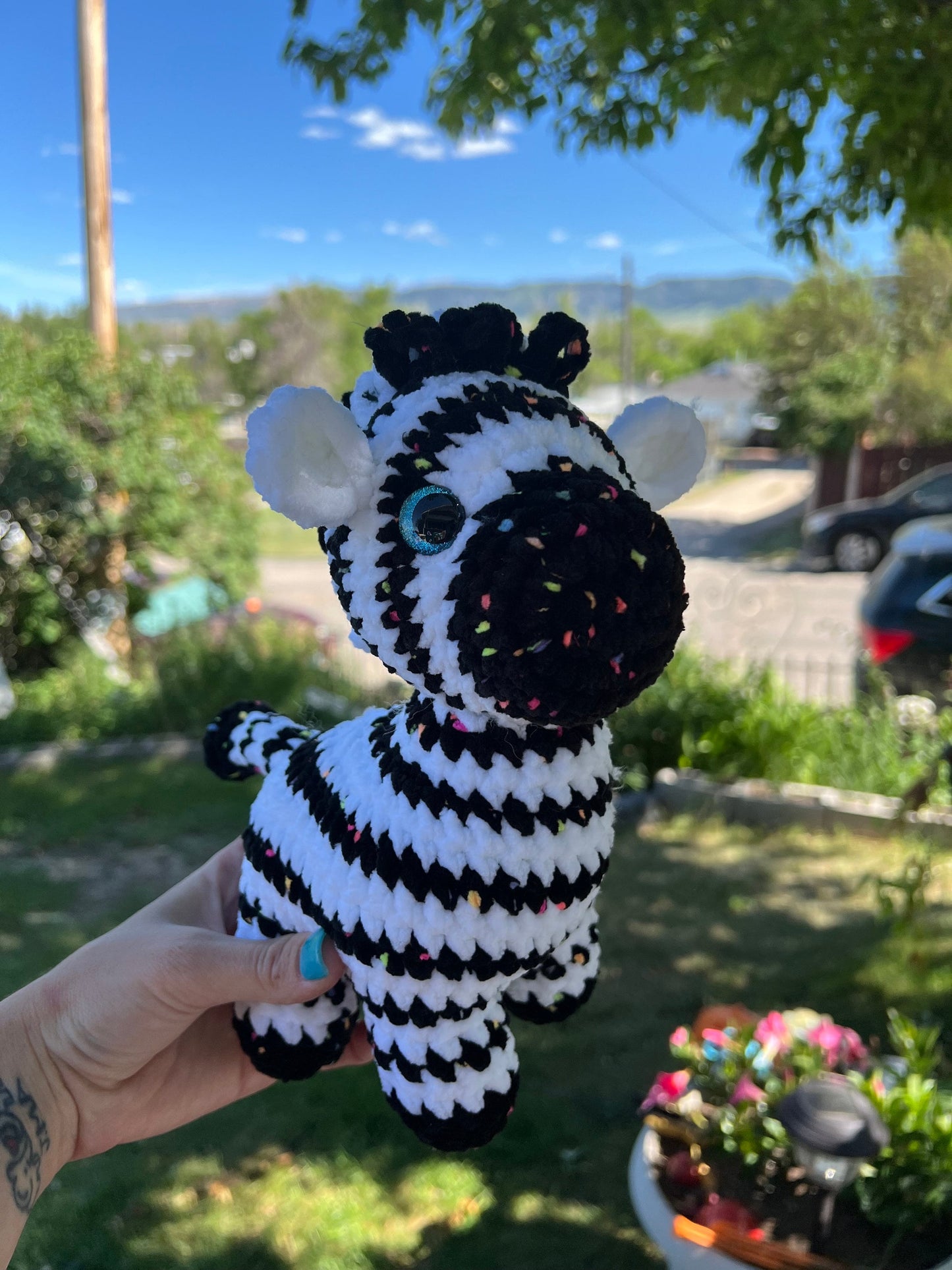 Zebra Crochet Pattern