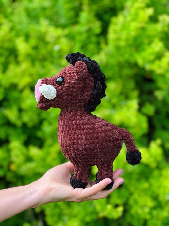 Lion and Warthog crochet pattern