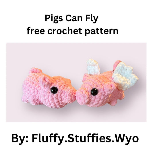 Pigs Can Fly crochet pattern
