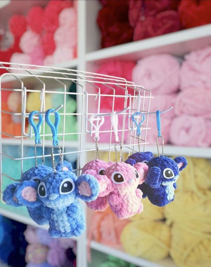 Baby Alien and Friends Crochet pattern pack.  low-sew. amigurumi