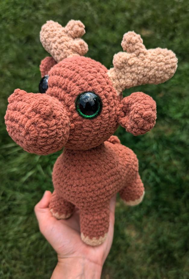 Crochet Moose Pattern.