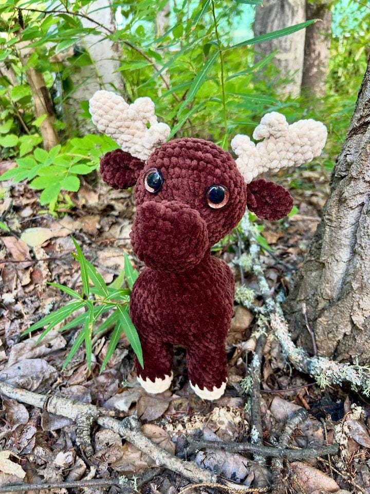 Crochet Moose Pattern.