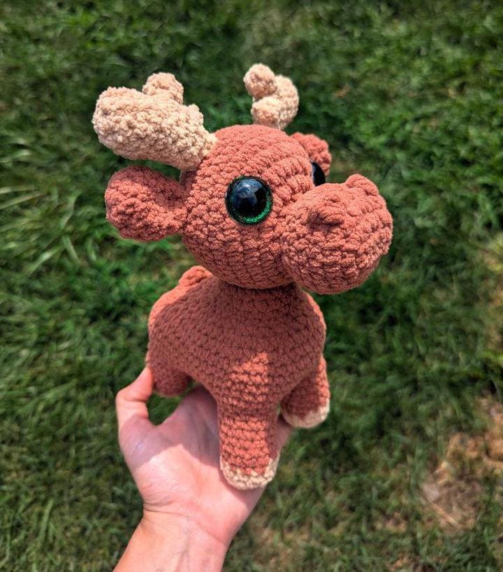 Crochet Moose Pattern.