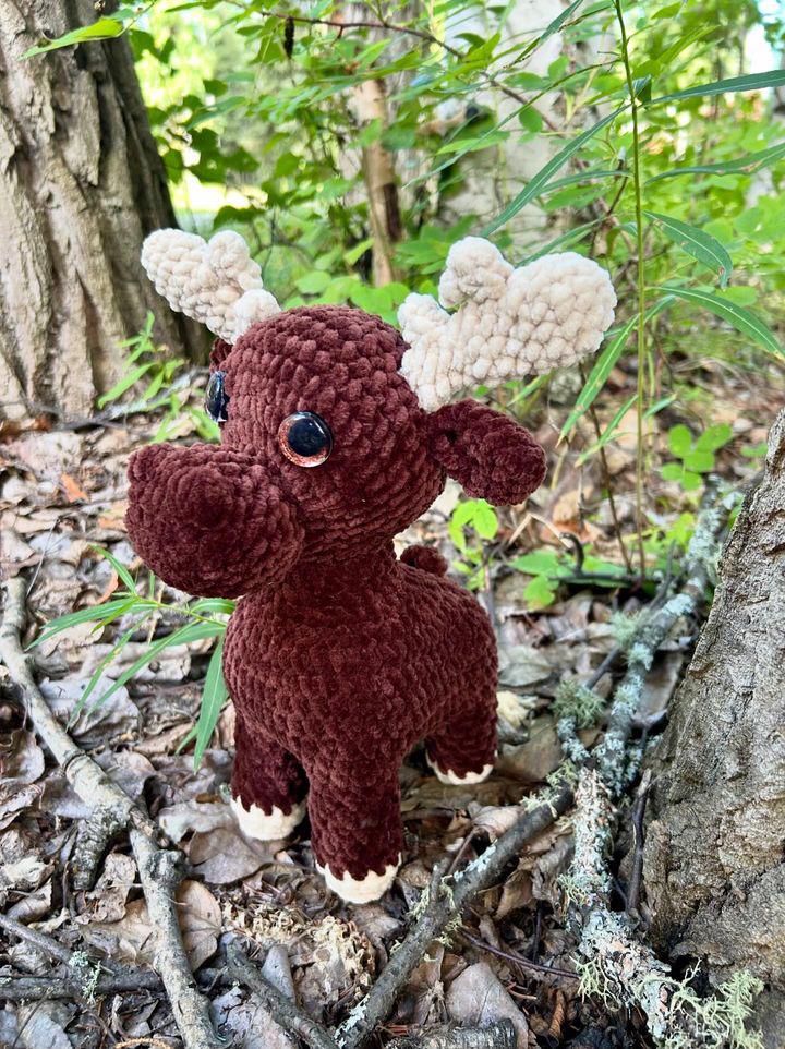 Crochet Moose Pattern.