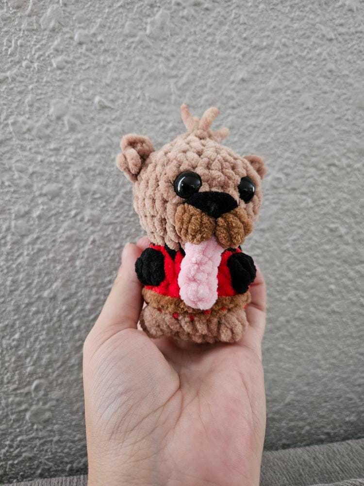 Itty Bitty Mutant Dog crochet pattern