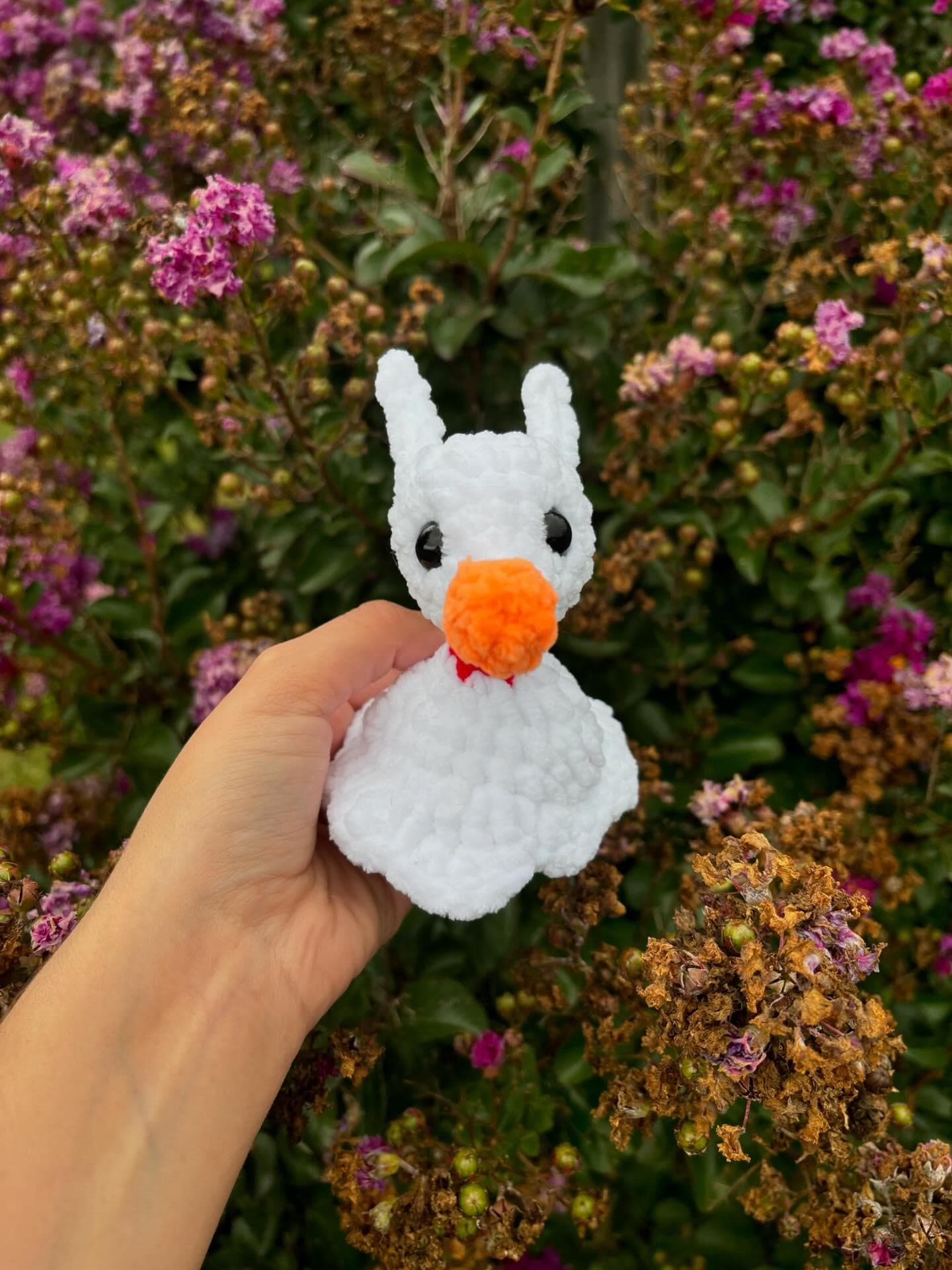 Itty Bitty Ghost Dog Crochet Pattern