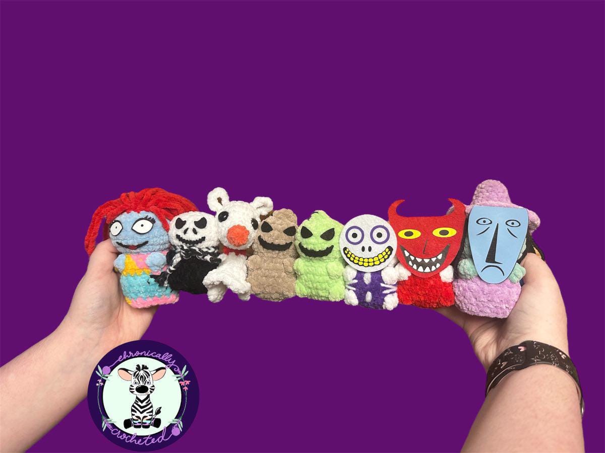 Itty Bitty Halloween Double Set Crochet Pattern