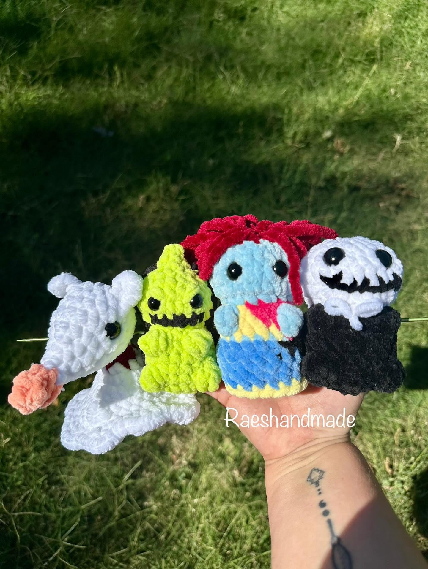 Itty Bitty Halloween Double Set Crochet Pattern