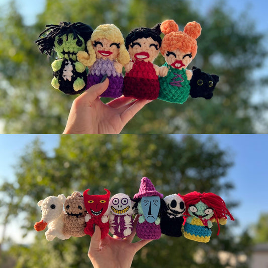 Itty Bitty Halloween Double Set Crochet Pattern