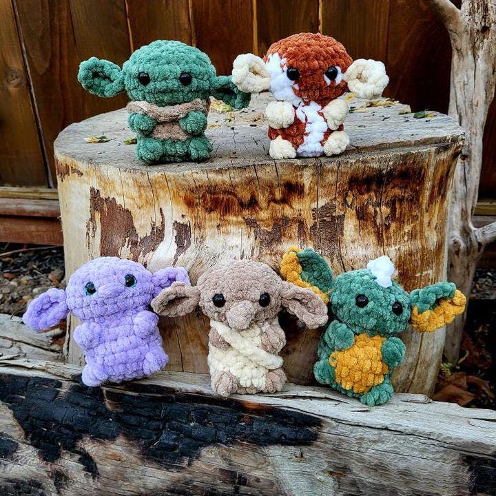 Itty Bitty Baby Goblins Crochet Pattern