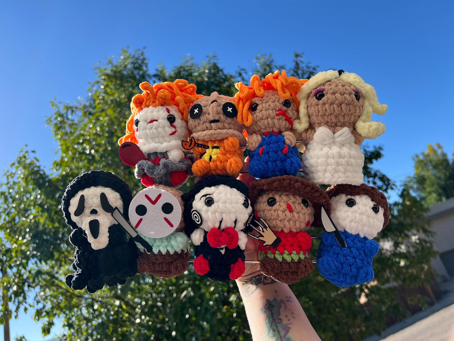 Horror Itty Bitties Crochet Pattern