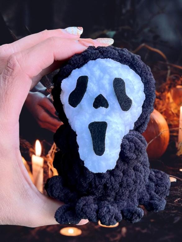 Itty Bitty Baby Scary Face Guy Crochet Pattern