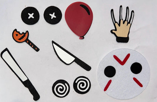 Horror itty bitties accessories