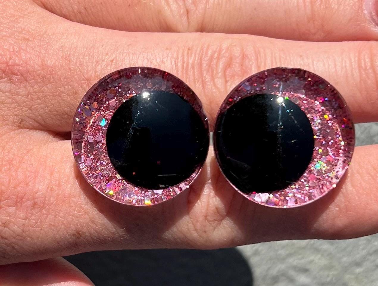 25mm hand painted safety eyes