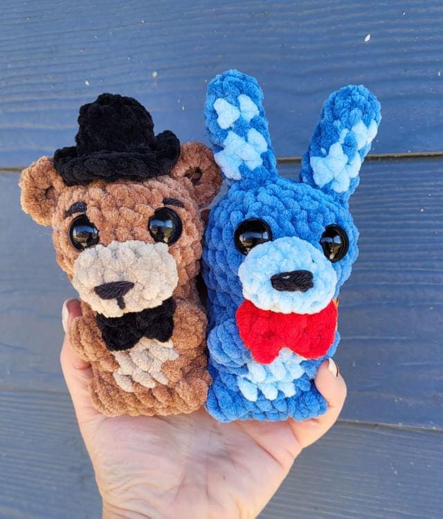 Itty Bitty FNAF crochet patetern